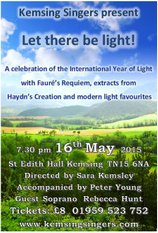 Let There by Light!, 16 May 2015