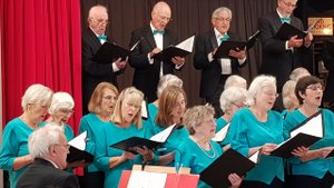 Singing at the Otford Village Fete