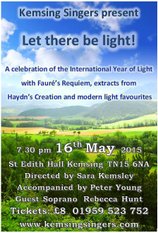 Let There by Light!, 16 May 2015